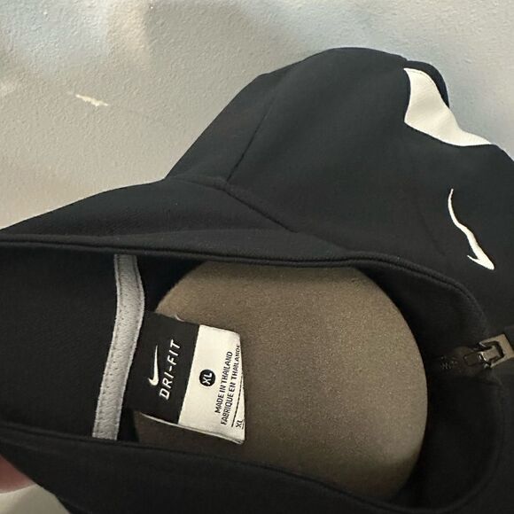 Nike DriFit Girls XL Black/White Fulll Zip Track Jacket - Picture 5 of 5